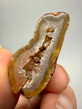 Load image into Gallery viewer, Polished Malawi Agate Half – High-Grade African Banded Agate Display Specimen
