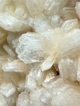 Load image into Gallery viewer, Shiny Pearl Stilbite on Druzy Red Heulandite – High-Grade Collector Mineral Specimen from India
