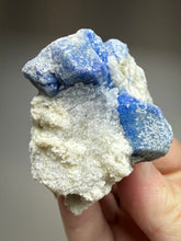 Load image into Gallery viewer, Afghanite Lazurite Specimen | Deep Blue Lapis-Grade Crystal on Matrix | Collector Display Mineral
