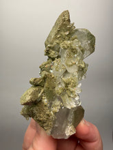 Load image into Gallery viewer, Chlorite-Included Quartz Cluster (Green Phantom Quartz) | Pakistan Mineral Specimen

