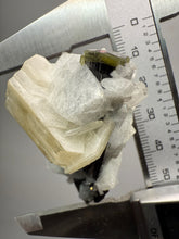 Load image into Gallery viewer, Dark Green Cap Stak Nala Tourmaline with Cleavelandite Matrix – Haramosh Mountains, Pakistan
