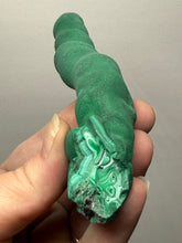 Load image into Gallery viewer, 5.3” High-Grade Malachite Stalactite “Cave” Formation | DR Congo | Mineral Collector Specimen
