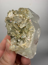 Load image into Gallery viewer, Chlorite-Included Quartz Cluster (Green Phantom Quartz) | Pakistan Mineral Specimen

