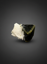 Load image into Gallery viewer, Green Cap Stak Nala Tourmaline with Cleavelandite – Haramosh Mountains, Pakistan | Thumbnail Specimen
