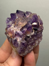 Load image into Gallery viewer, Premium Hematite-Phantom Deep Magenta Ametrine Cluster | Deccan Traps, India | Collector Mineral Specimen
