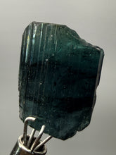 Load image into Gallery viewer, Raw Natural Blue Indicolite Tourmaline Gemstone – Mineral Thumbnail Specimen from Pakistan

