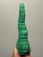 Load image into Gallery viewer, 3.6” High-Grade Malachite Stalactite “Cave” Formation | DR Congo | Mineral Collector Specimen
