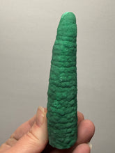 Load image into Gallery viewer, 4.4” High-Grade Malachite Stalactite “Cave” Formation | DR Congo | Mineral Collector Specimen
