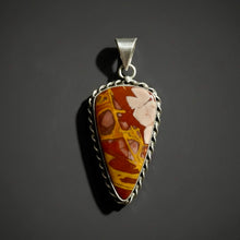 Load image into Gallery viewer, PENDANT | Australian Noreena Jasper | 925 Silver Plated
