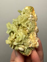 Load image into Gallery viewer, High-Grade Green Heulandite on Peach Stilbite Crystal Cluster | Deccan Traps, Maharashtra, India | Collector Mineral Specimen
