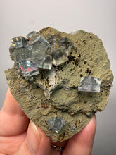 Load image into Gallery viewer, High Grade Blue YGX Fluorite Cluster – Yaogangxian Mine, Hunan, China | Collector Mineral Specimen

