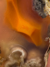 Load image into Gallery viewer, Polished Malawi Agate Half – High-Grade African Banded Agate Display Specimen

