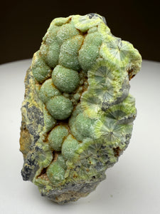 Green Wavellite Cluster Mineral Specimen • Arkansas, USA