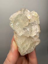 Load image into Gallery viewer, High-Grade Apophyllite on Pink Stilbite Zeolite | Indian Collector Mineral Specimen
