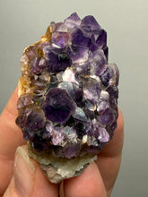 Load image into Gallery viewer, Premium Hematite-Phantom Deep Magenta Ametrine Cluster | Deccan Traps, India | Collector Mineral Specimen
