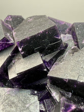 Load image into Gallery viewer, High-Grade Rare Purple-Green-Blue Cubic Fluorite | Cabinet Mineral Collector Specimen | Zhejiang Province, China
