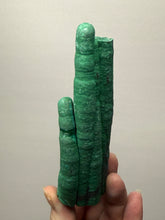 Load image into Gallery viewer, 5” High-Grade Malachite Stalactite Botryoidal “Cave” Formation | DR Congo | Mineral Collector Specimen

