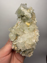 Load image into Gallery viewer, Chlorite-Included Quartz Cluster (Green Phantom Quartz) – Pakistan Mineral Specimen
