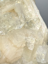 Load image into Gallery viewer, High-Grade Light Green Apophyllite on Pink Stilbite Zeolite | Indian Collector Mineral Specimen
