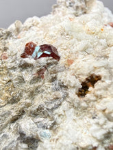 Load image into Gallery viewer, High-Grade Naturally Faceted Red Spessartine Garnet on Matrix — Skardu, Pakistan
