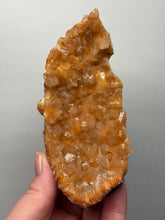 Load image into Gallery viewer, High-Grade Orange Heulandite on Matrix — Maharashtra, India | Zeolite Cluster Specimen
