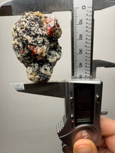Load image into Gallery viewer, Naturally Faceted Zircon Crystal on Pegmatite–Biotite Matrix • Pakistan Mineral Specimen
