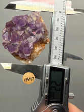 Load image into Gallery viewer, Premium Hematite-Phantom Deep Magenta Ametrine Cluster | Deccan Traps, India | Collector Mineral Specimen
