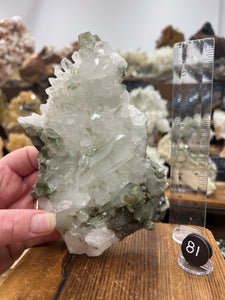 Green Chlorite Quartz Cluster from Pakistan