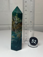 Load image into Gallery viewer, Candy Forest Jasper Obelisk Tower
