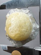 Load image into Gallery viewer, Rare Botryoidal Yellow Fluorite on Quartz Matrix  Collector Mineral Specimen – Maharashtra, India
