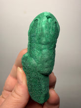 Load image into Gallery viewer, 3” Druzy Malachite Stalactites — Botryoidal Cave Formation | DR Congo  | Collector Mineral Specimen
