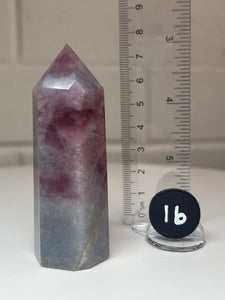 Blue Rose Quartz Obelisk Tower from Brazil • High Grade