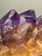 Load image into Gallery viewer, Premium Hematite-Phantom Deep Magenta Ametrine Cluster | Deccan Traps, India | Collector Mineral Specimen
