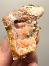 Load image into Gallery viewer, “Goblin Chalcedony” Pink &amp; Orange Druzy Botryoidal Stalactites— Tichka Massif, High Atlas, Morocco
