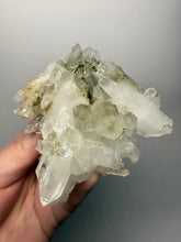 Load image into Gallery viewer, Chlorite-Included Quartz Cluster (Green Phantom Quartz) – Pakistan Mineral Specimen
