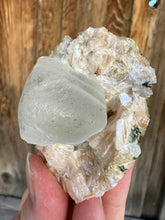 Load image into Gallery viewer, Yellow Diamond Calcite + Pearl Heulandite • Maharashtra, India
