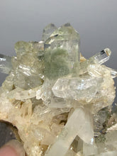 Load image into Gallery viewer, Chlorite-Included Quartz Cluster (Green Phantom Quartz) – Pakistan Mineral Specimen
