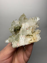 Load image into Gallery viewer, Chlorite-Included Quartz Cluster (Green Phantom Quartz) – Pakistan Mineral Specimen
