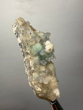 Load image into Gallery viewer, Blue-Green Chrysocolla in Botryoidal Chalcedony Cabinet Specimen | Indonesia
