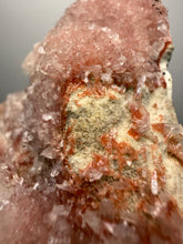 Load image into Gallery viewer, Druzy Red Stilbite Crystal Cluster on Stalactites from India | Collector Mineral Specimen
