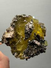 Load image into Gallery viewer, Vibrant Yellow Barite | Collector Display Specimen | Taourirt Mine, Morocco
