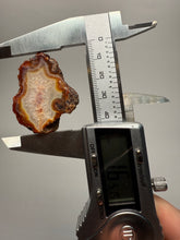 Load image into Gallery viewer, Polished Malawi Agate Half – High-Grade African Banded Agate Display Specimen
