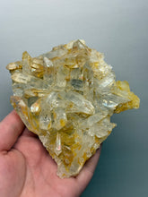 Load image into Gallery viewer, Golden Iron-Stained Himalayan Quartz Cluster | Pakistan | Collector Display Specimen
