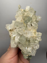 Load image into Gallery viewer, Chlorite-Included Quartz Cluster (Green Phantom Quartz) – Pakistan Mineral Specimen

