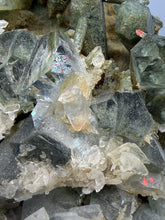 Load image into Gallery viewer, Chlorite-Included Quartz Cluster (Green Phantom Quartz) – Pakistan Mineral Specimen
