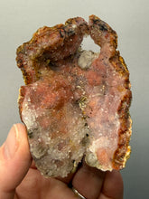 Load image into Gallery viewer, “Goblin Chalcedony” Pink &amp; Orange Druzy Botryoidal Stalactites — Tichka Massif, High Atlas, Morocco
