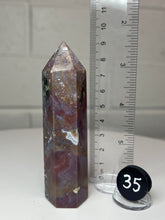 Load image into Gallery viewer, Candy Forest Jasper Obelisk Tower
