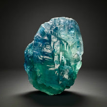 Load image into Gallery viewer, Blue Phantom Green Naturally Etched Fluorite | Mineral Collector Specimen — Fujian Province, China
