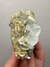 Load image into Gallery viewer, Premium Aquamarine with Mica on Matrix  Collector Mineral Specimen – Nagar Valley, Pakistan
