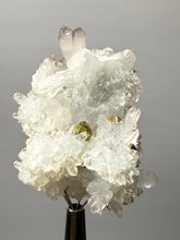 Load image into Gallery viewer, Chalcopyrite on Quartz Specimen | Borieva Mine, Madan Ore Field, Rhodope Mountains, Bulgaria
